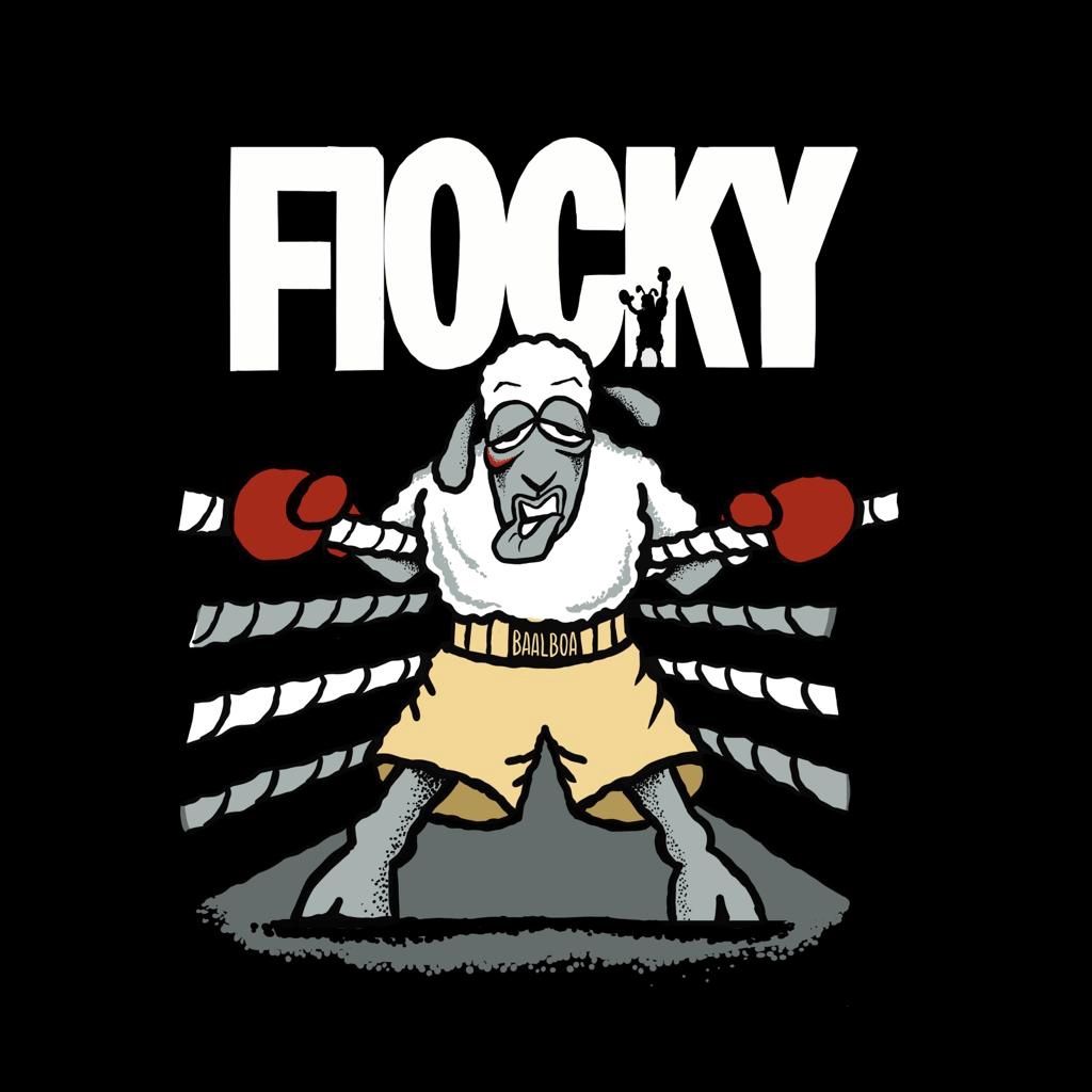 Flockers | Flocky | Metal Wall Signs