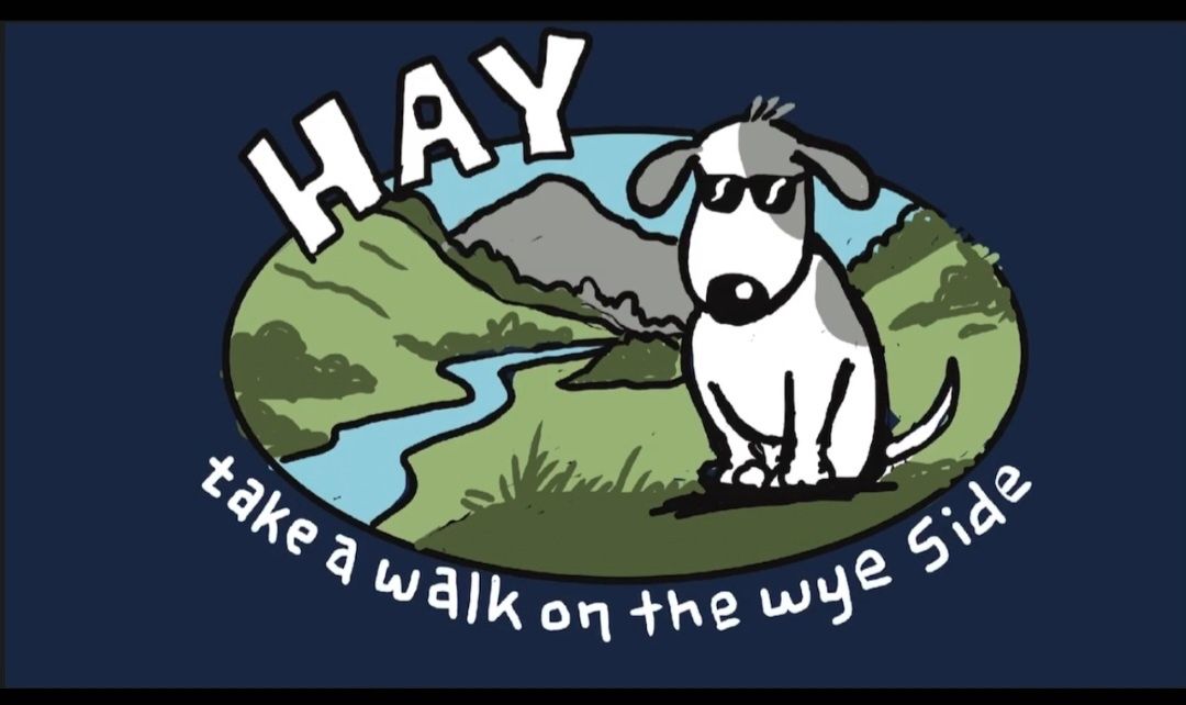 Flockers | Hay Walk On The Wye Side | Metal Wall Sign