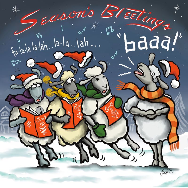 Flockers  | Seasons Bleetings | Greeting Cards