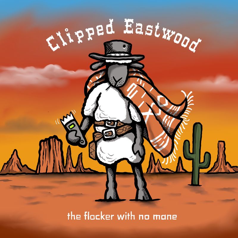 Flockers | Clipped Eastwood | Greetings Cards | GCFL09