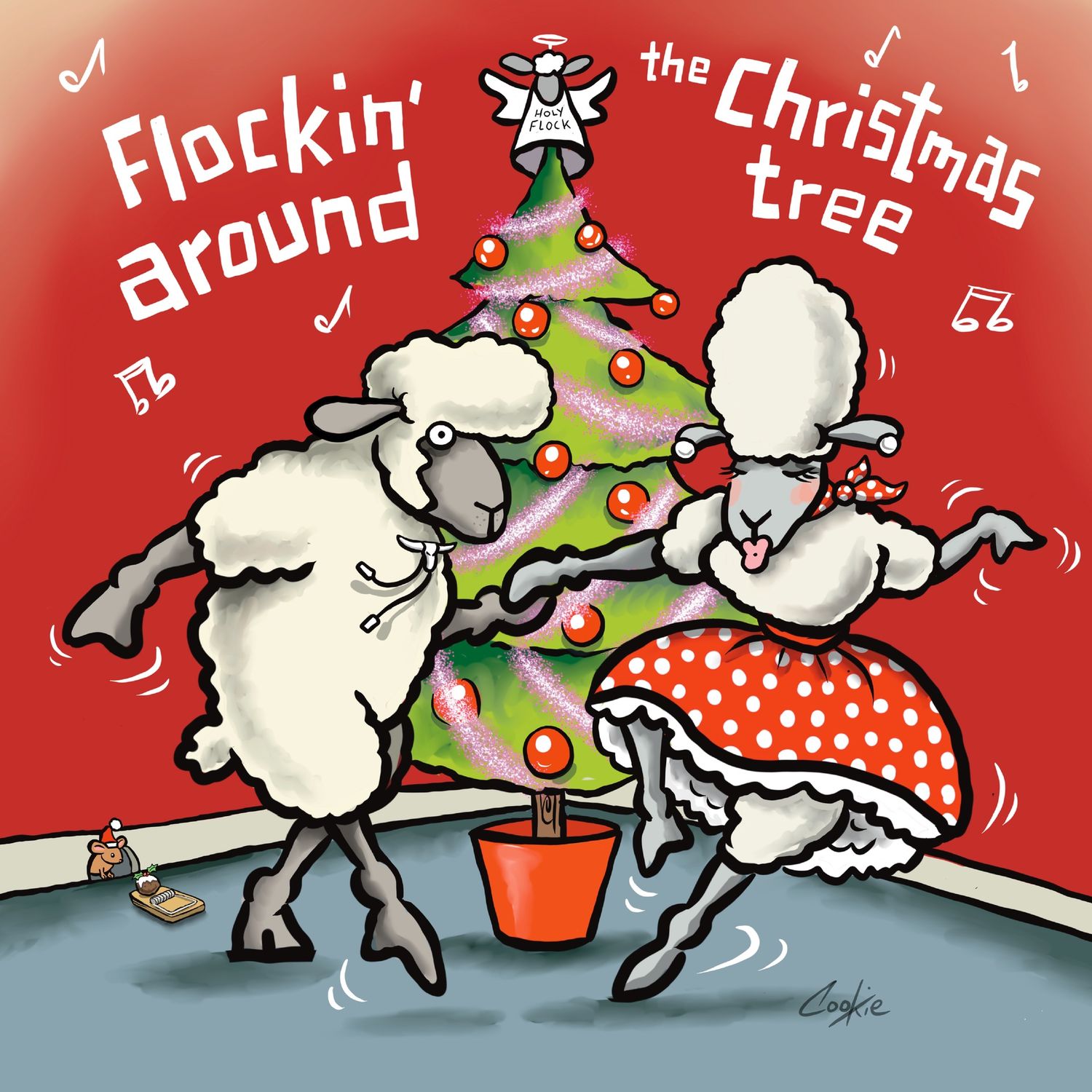 Flockers | Flockin Around | Greetings Card