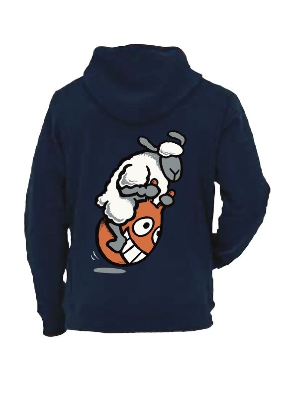 Flockers | Space Hopper |  Rugged Hoodie