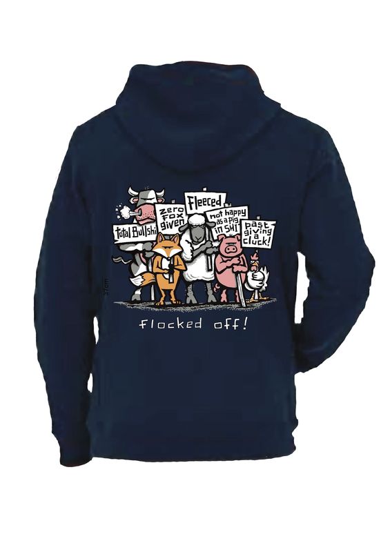 Flockers | Flocked Off! | Rugged Hoodie