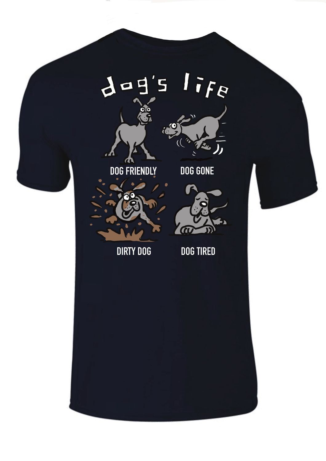 Flockers | Dog&#39;s Life | Men&#39;s T-shirt