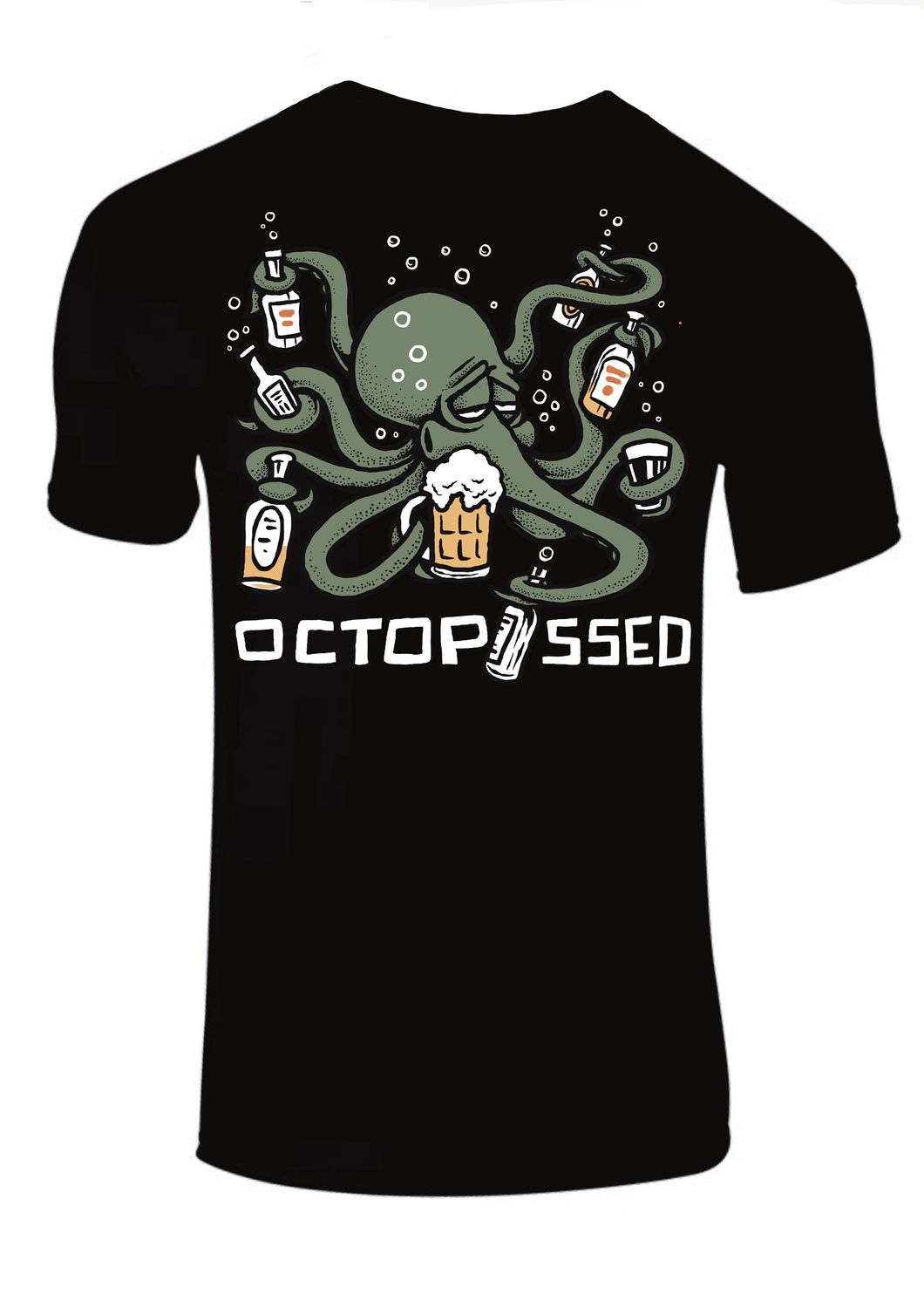 Flockers | Octop*ssed | Men&#39;s T-shirt | C04