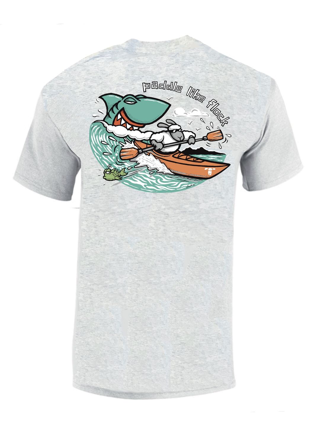 Flockers | Paddle Like Canoe | Men&#39;s T-Shirt | FL05