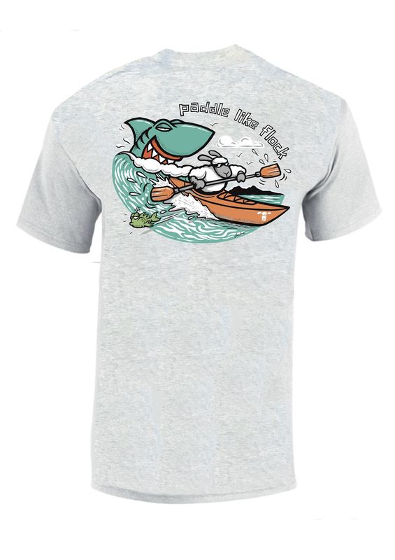 Flockers | Paddle Like Canoe | Men&#39;s T-Shirt | FL05