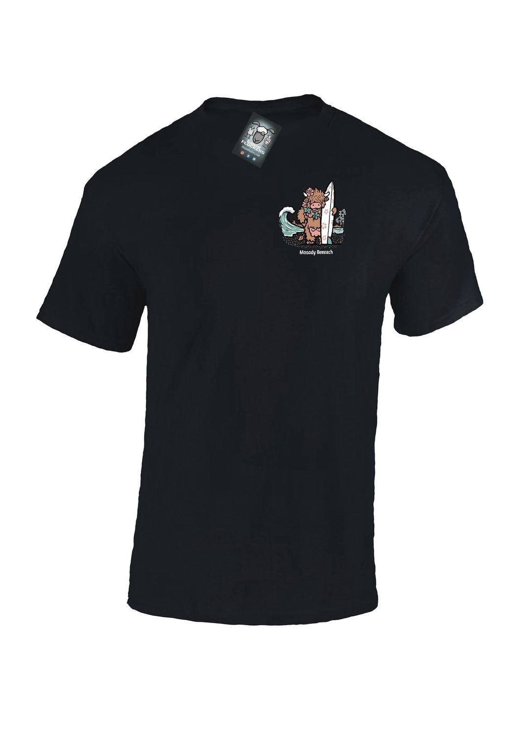 Flockers | Mooody Beeach | Unisex T-shirt | M05