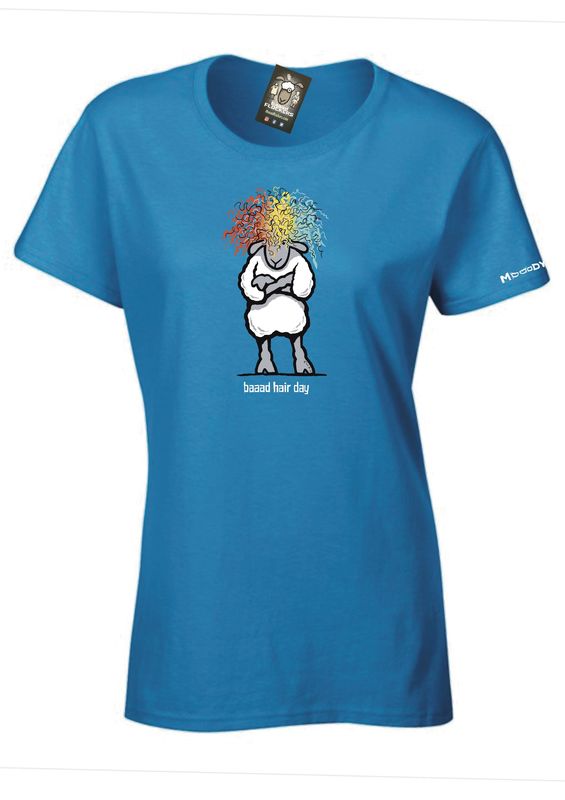 Mooody | Baaaad Hair | Women&#39;s  T-Shirt