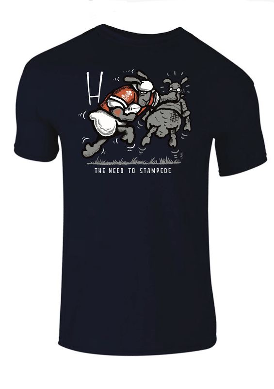 Flockers | Stampede Rugby -  Wales | Men&#39;s T-shirt