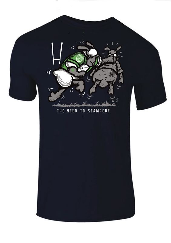 Flockers | Stampede Rugby - Ireland | Men&#39;s T-shirt