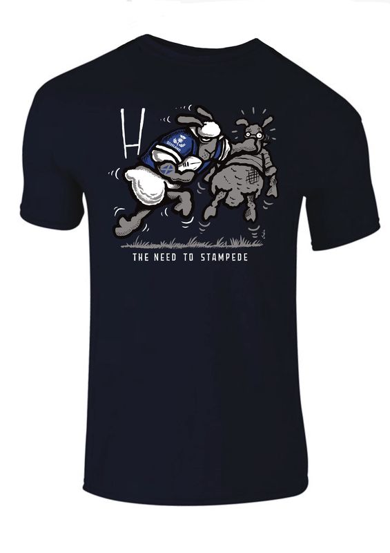 Flockers | Stampede Rugby - Scotland | Men&#39;s T-shirt