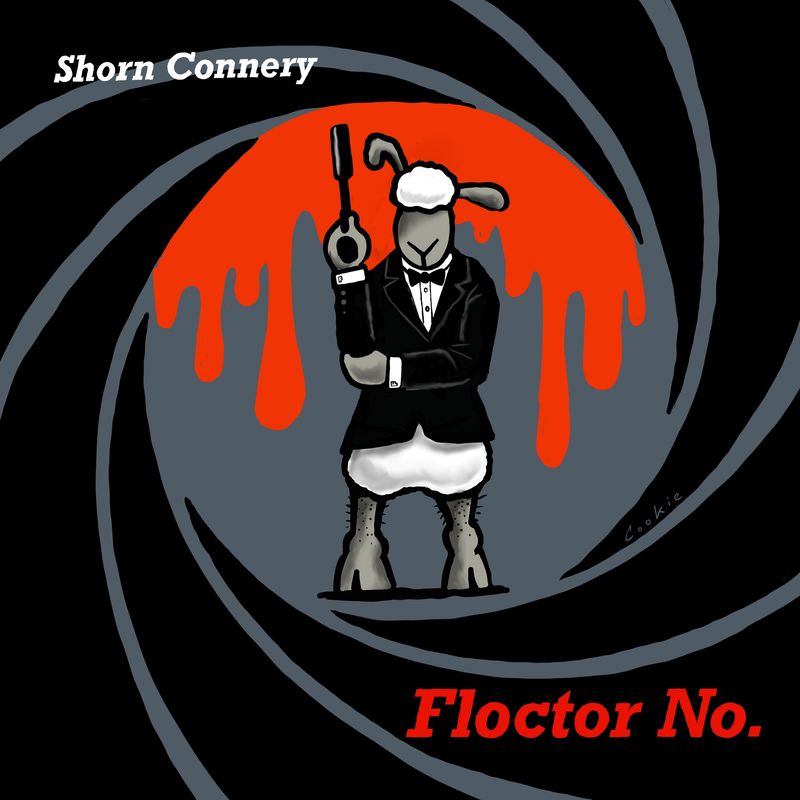 Flockers | Floctor No. Metal Wall Sign