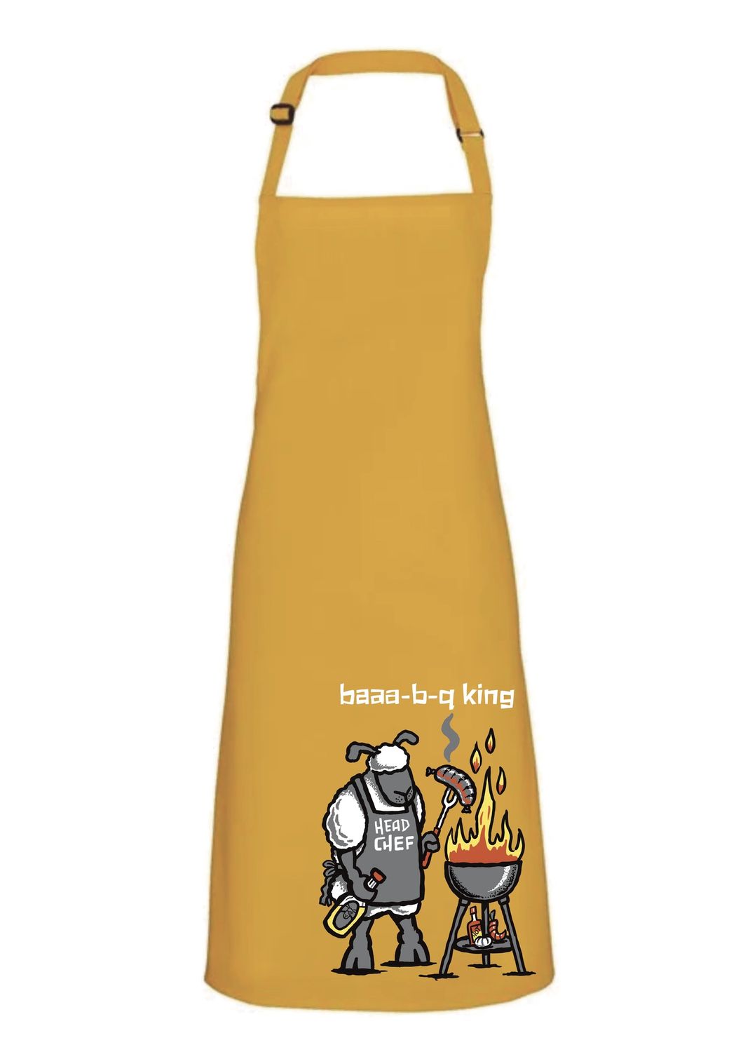 Flockers | Aprons | BAAA-B-Q King