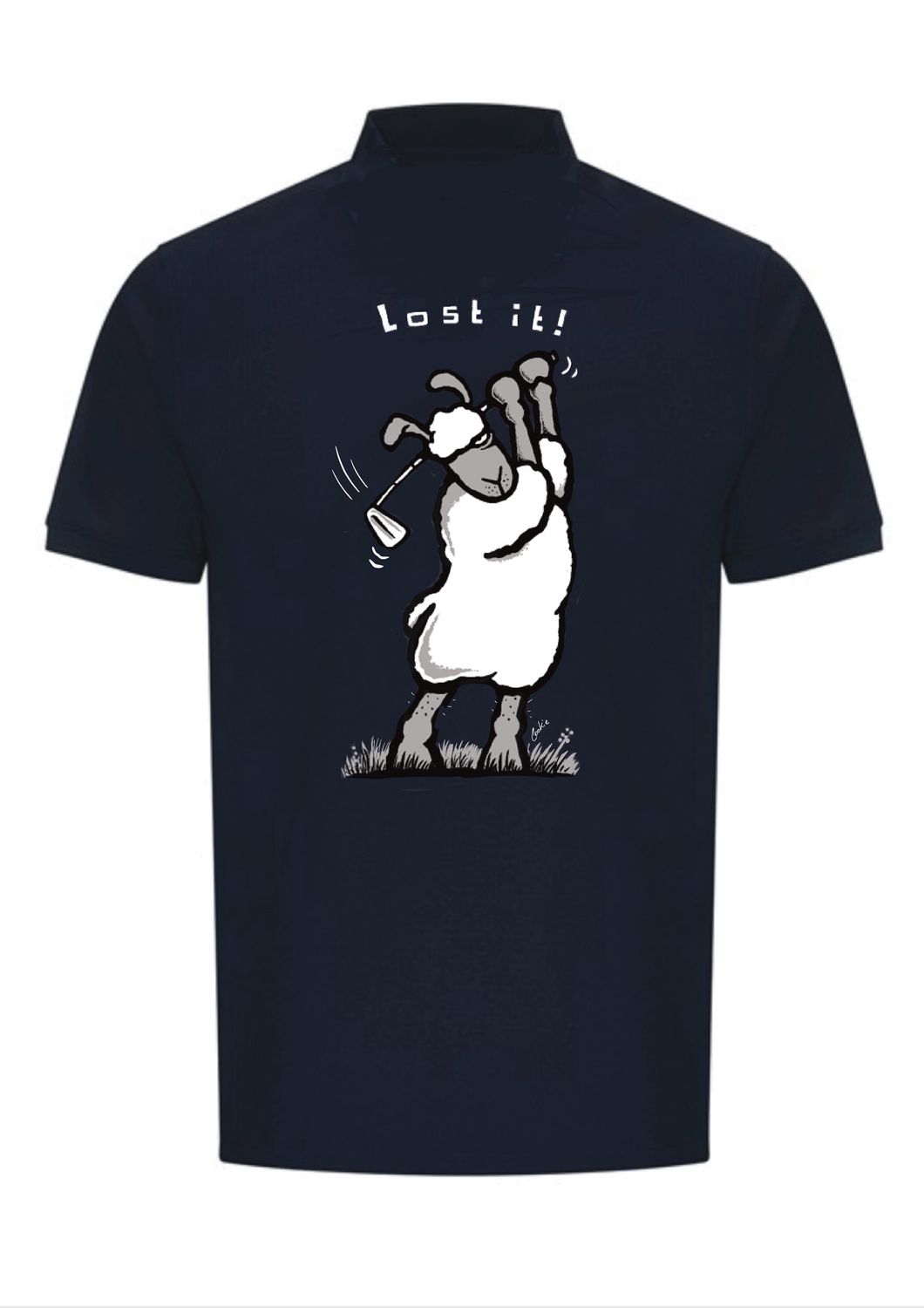Flockers Lost It! Short Sleeved Polo