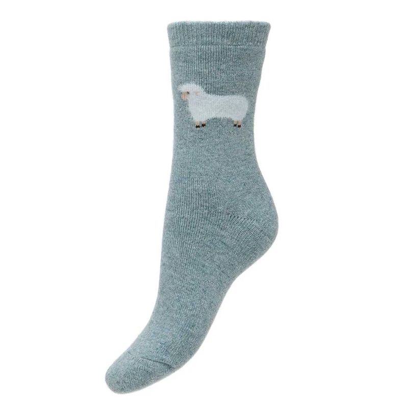 Flockers | Fluffy Sheep Socks | 4-7SizeUK