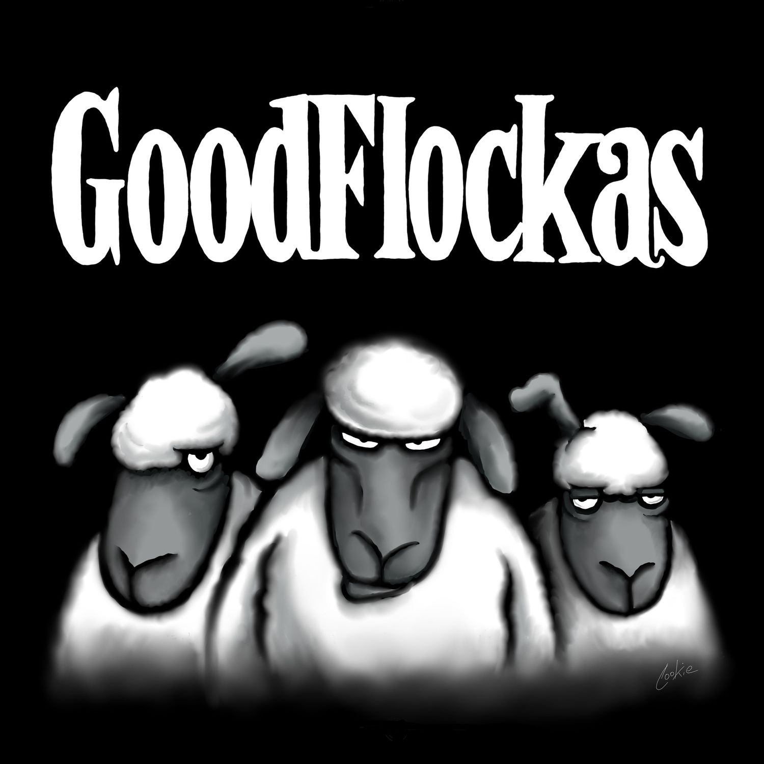 Flockers | GoodFlocka | Metal Wall Sign