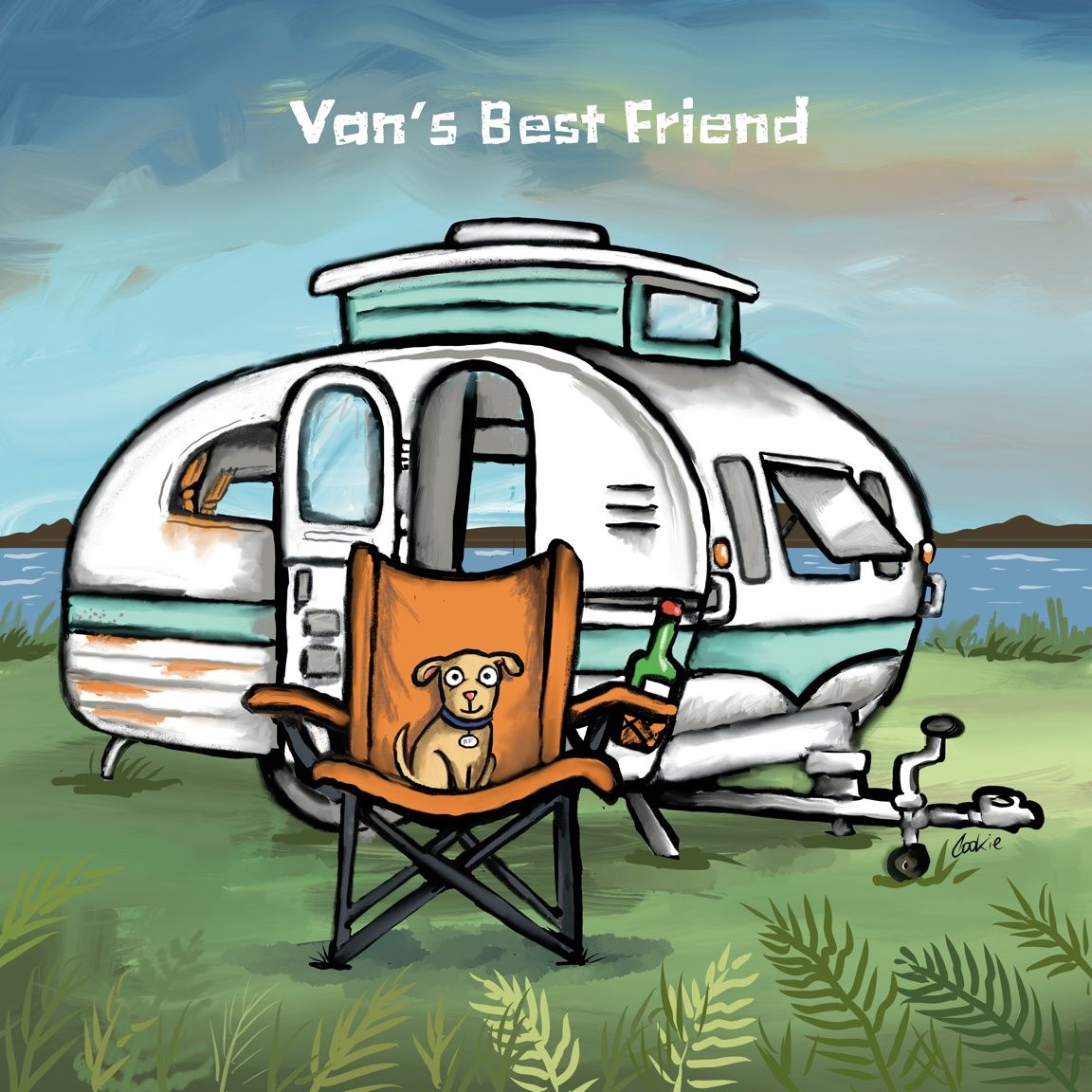 Flockers | Vans Best Friend | Metal Wall Sign