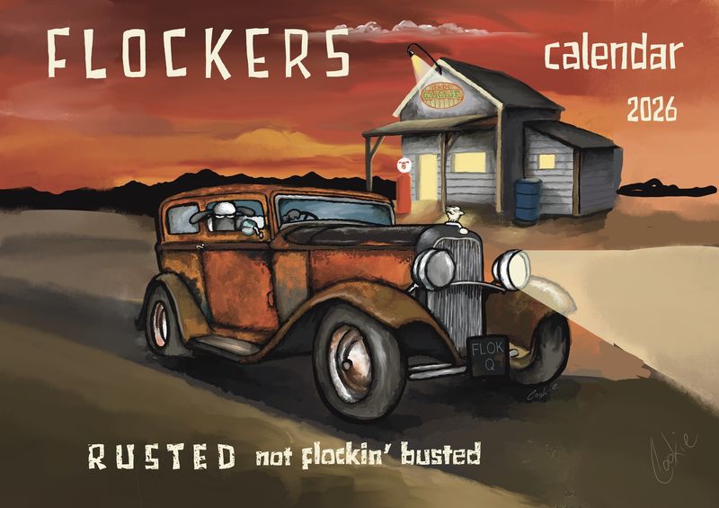 Flocker | Flocker | A4 Calendar 2026