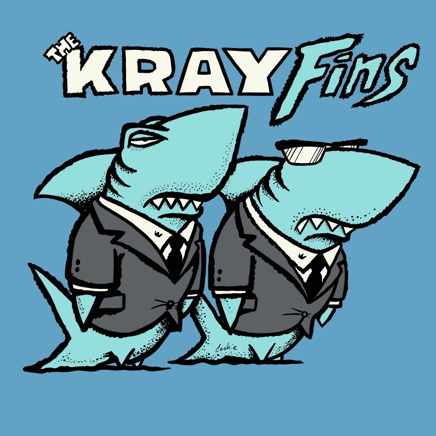 Flocker | Kray Fins | Fridge Magnet