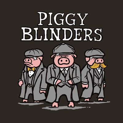 Flockers Fridge Magnet | Piggy Blinders