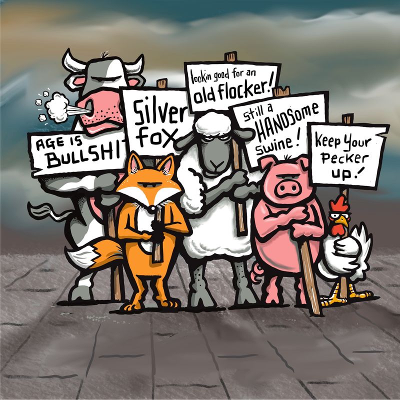 Flockers Fridge Magnet | Flocked Off Birthday