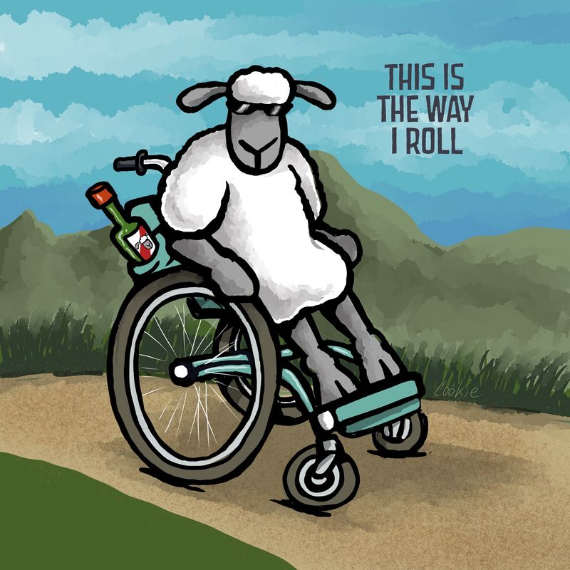 Flockers Fridge Magnet | This Is The Way I Roll