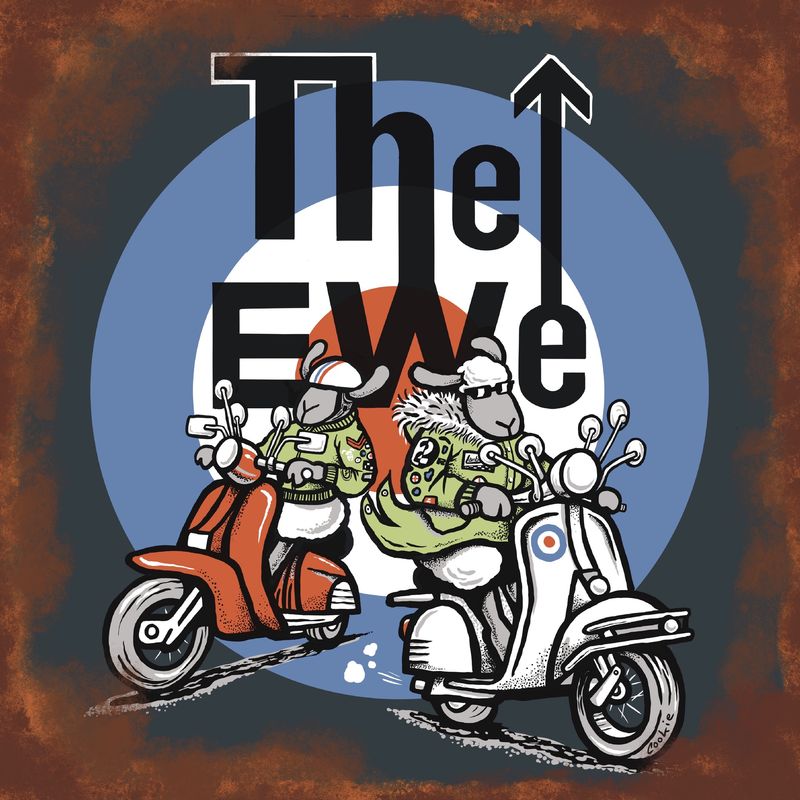 Flockers Metal Sign | The Ewe