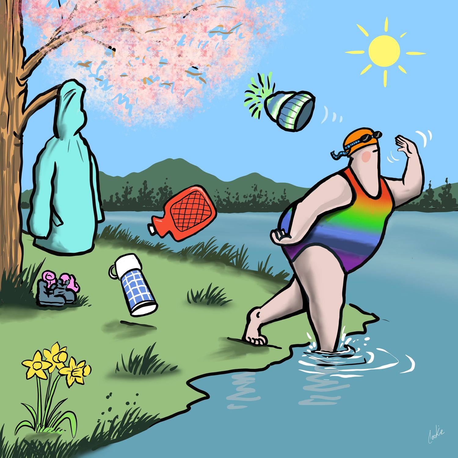 Flocker | Spring In My Step | Kimmer Coaster