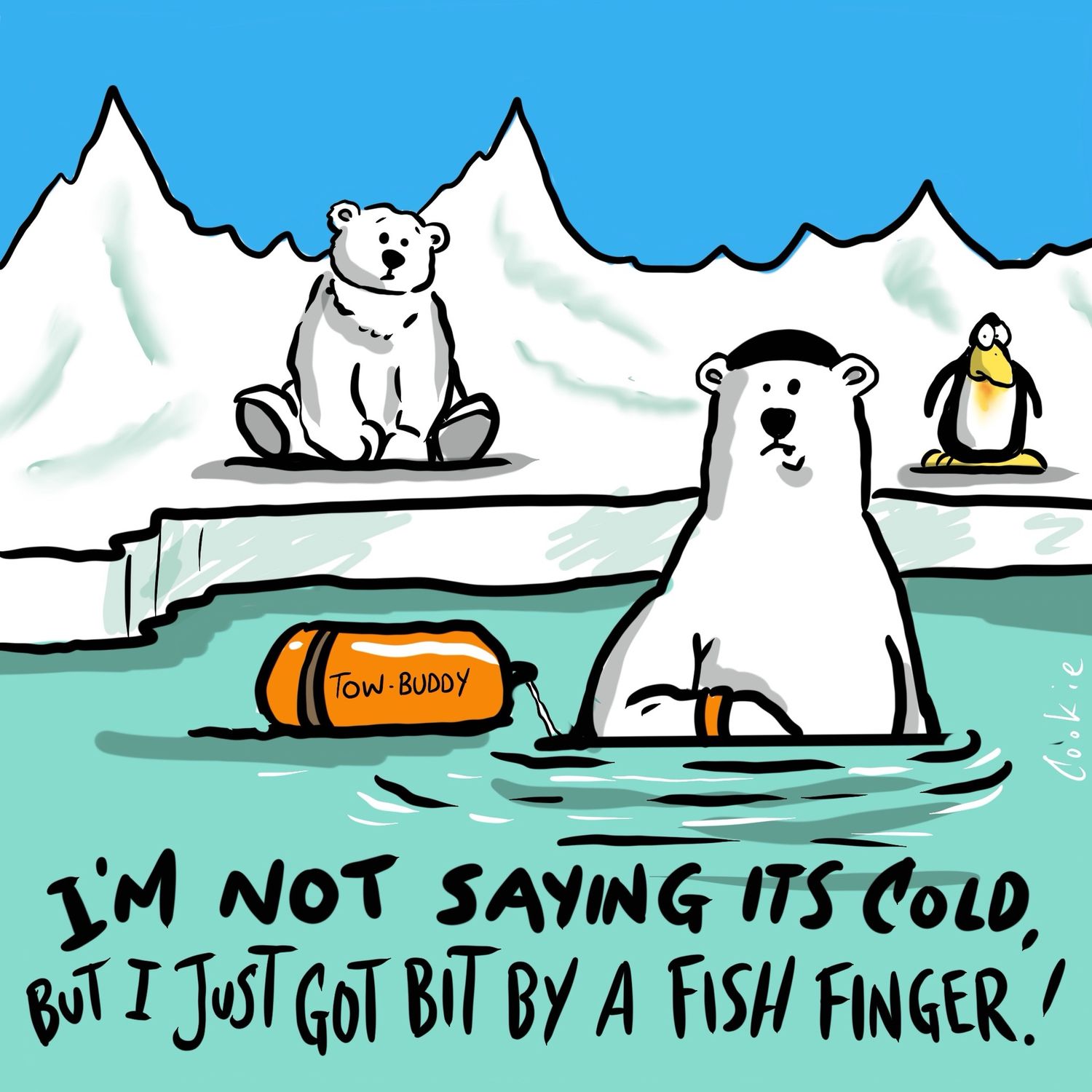Flocker | Fish Fingers| Kimmer Coasters