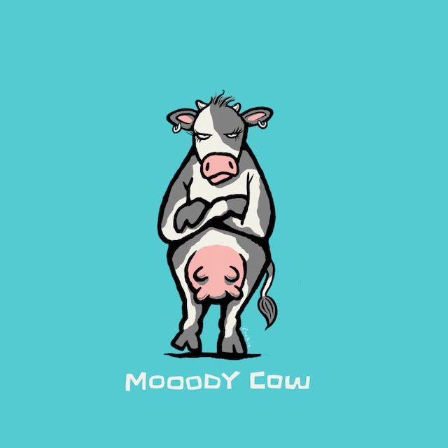 Flocker | Mooody Milk | Mooody fridge Magnet