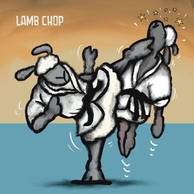 Flockers Fridge Magnet | Lamb Chop