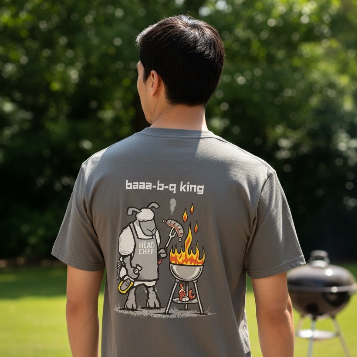 Flockers T-Shirt | Baaa-B-Q King
