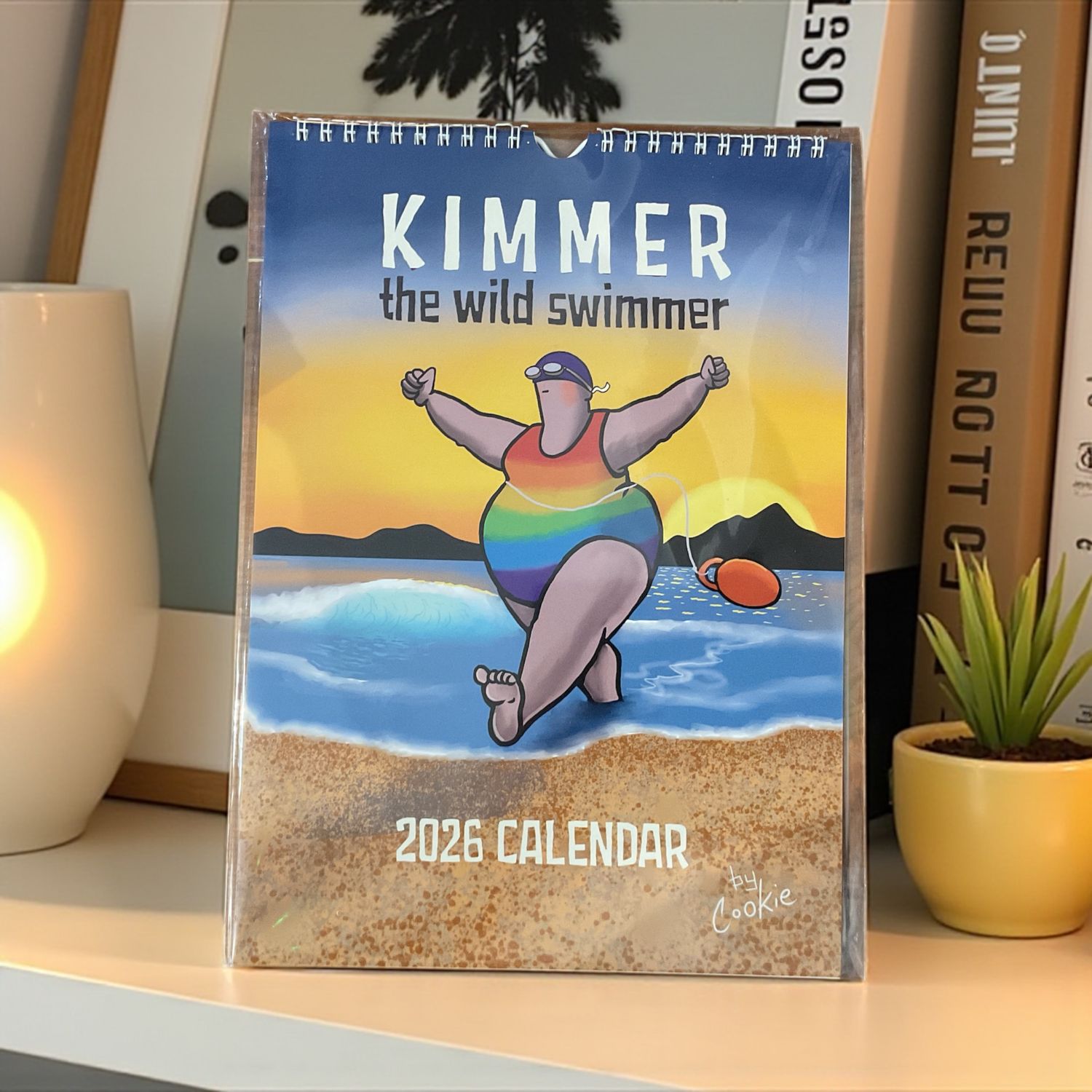 Kimmer A4 Wall Calendar 2026