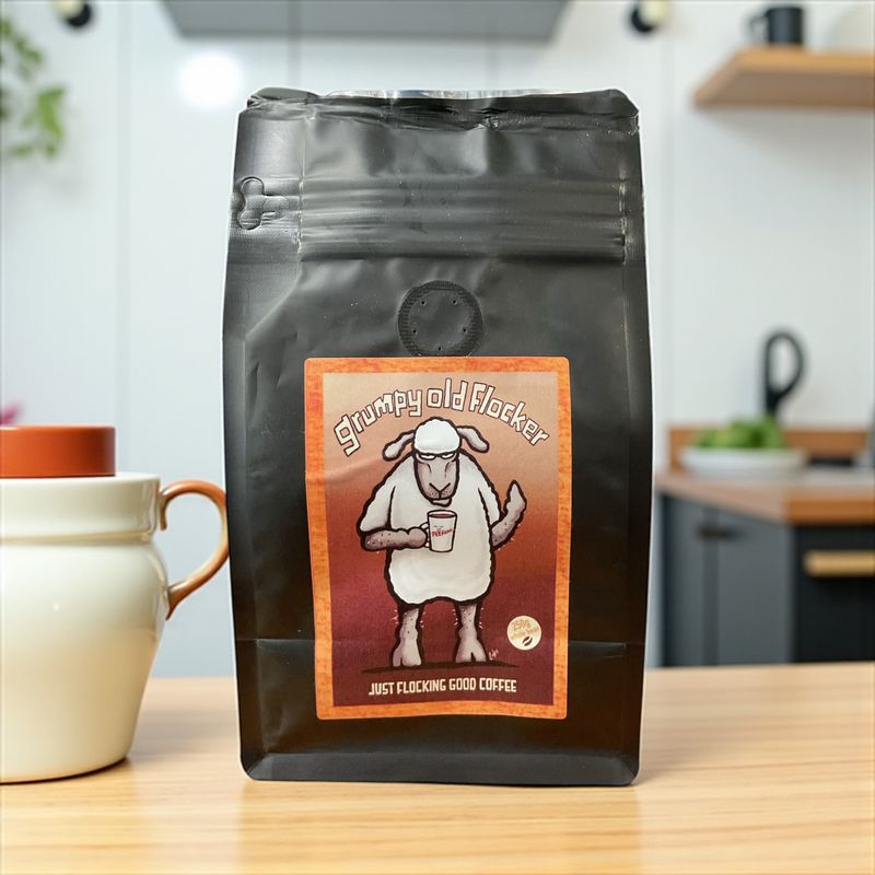 Flockers | Grumpy Old Flocker Coffee | Cafetiere Coffee | 250g