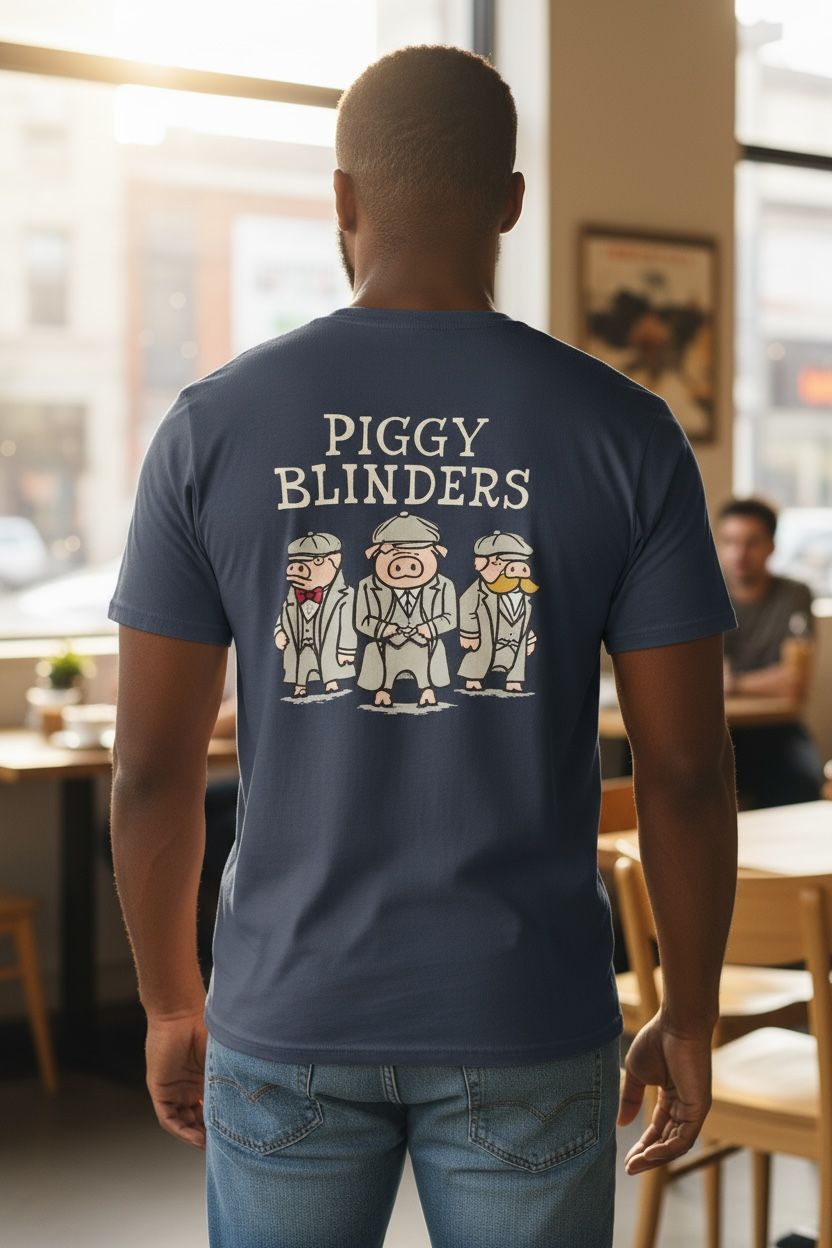 Flockers | Piggy Blinders | Men&#39;s T-Shirts
