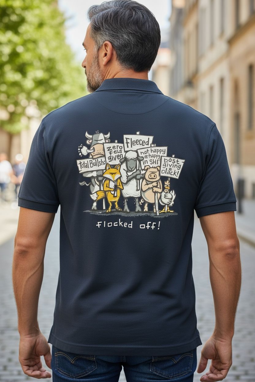 Flockers | Flocked Off | Short Sleeved Polo