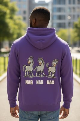 Mooody Full Zipped Hoodie | Nag Nag Nag