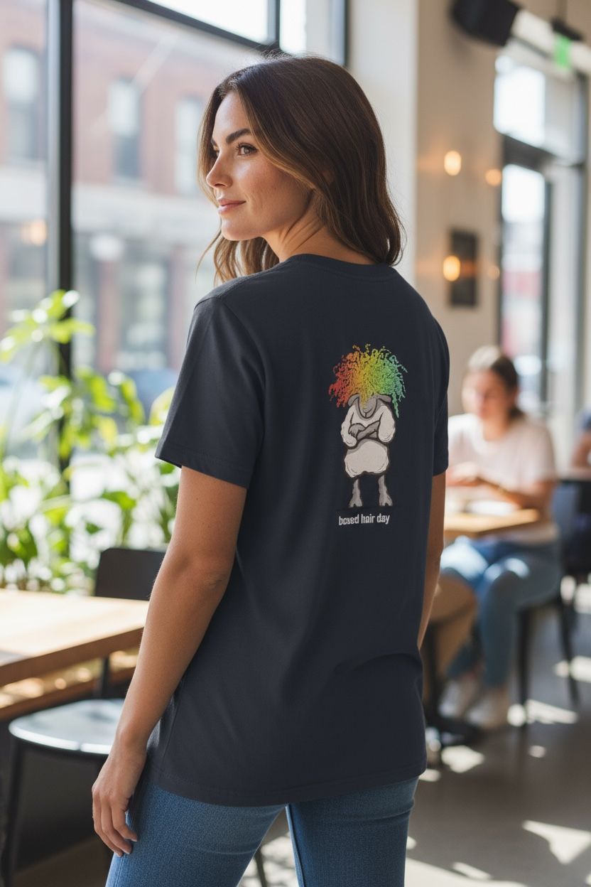 Flockers | Baaad Hair Day | Unisex T-Shirt