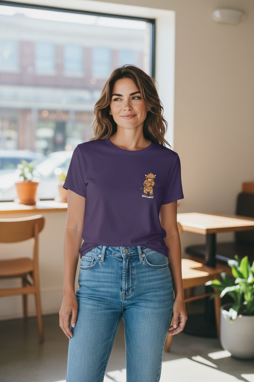 Flockers | Heffie Highland Cow | Unisex T-Shirt