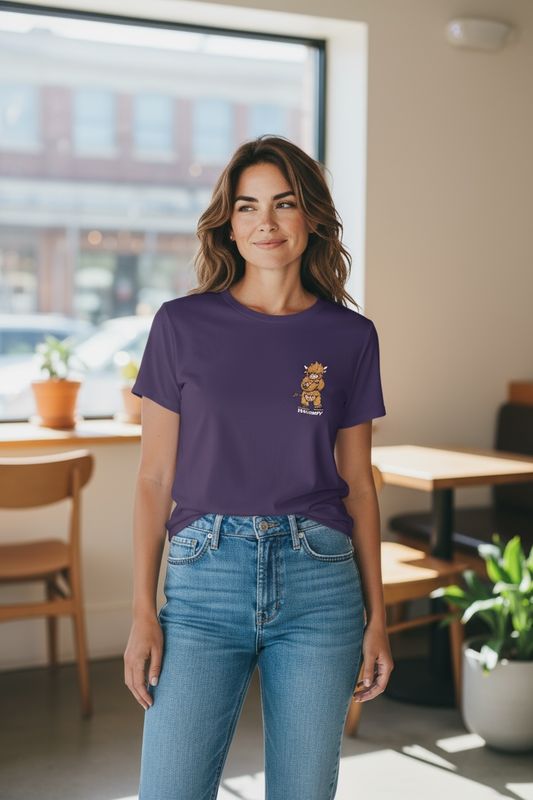 Flockers | Heffie Highland Cow | Unisex T-Shirt