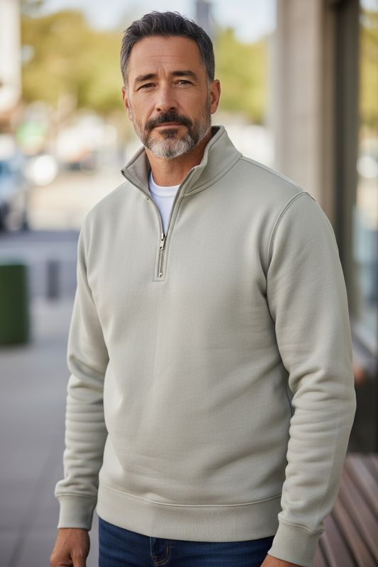 Flockers Quarter Zipped Hoodie | Flockers