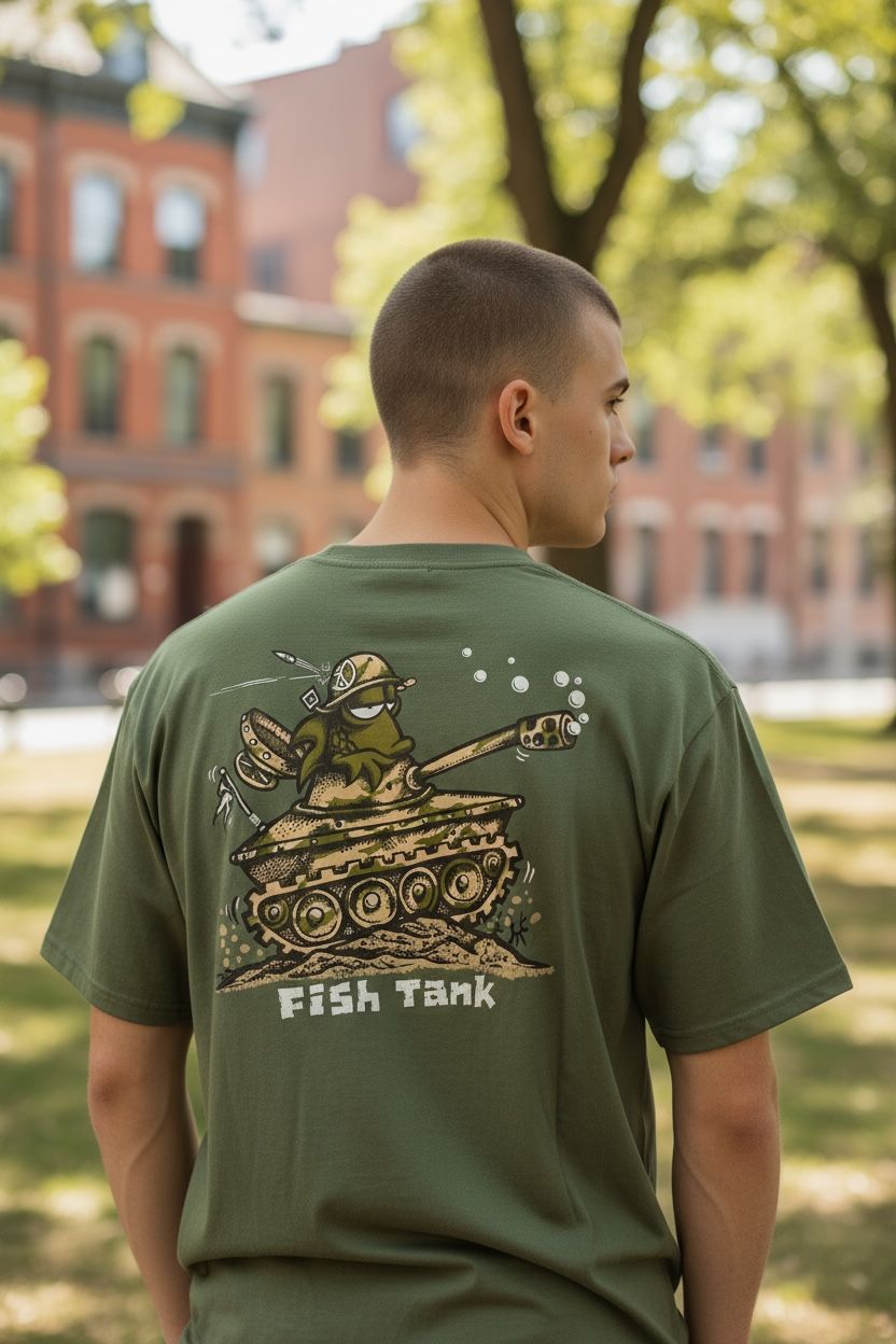 Flockers | Fish Tank | Men&#39;s T-shirt