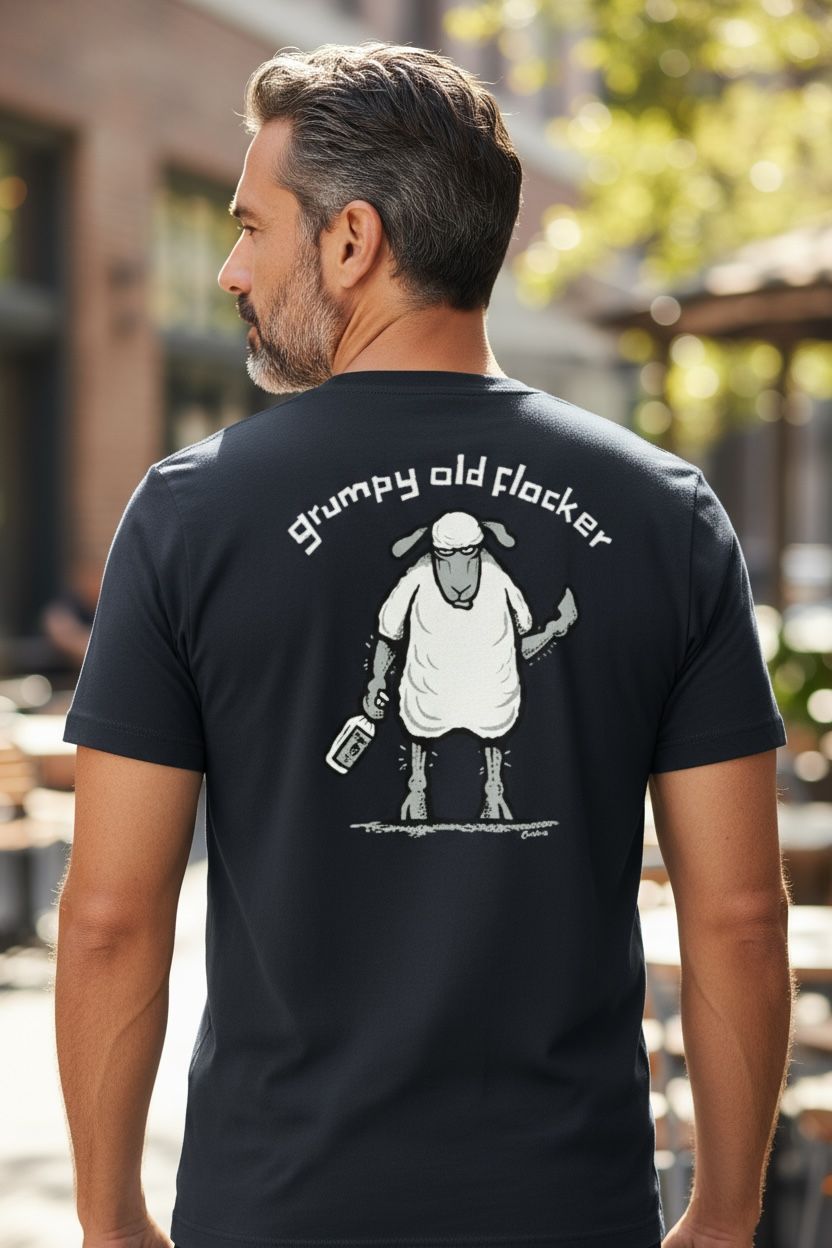 Flockers |  Grumpy Old Flocker  | Men&#39;s T-Shirt