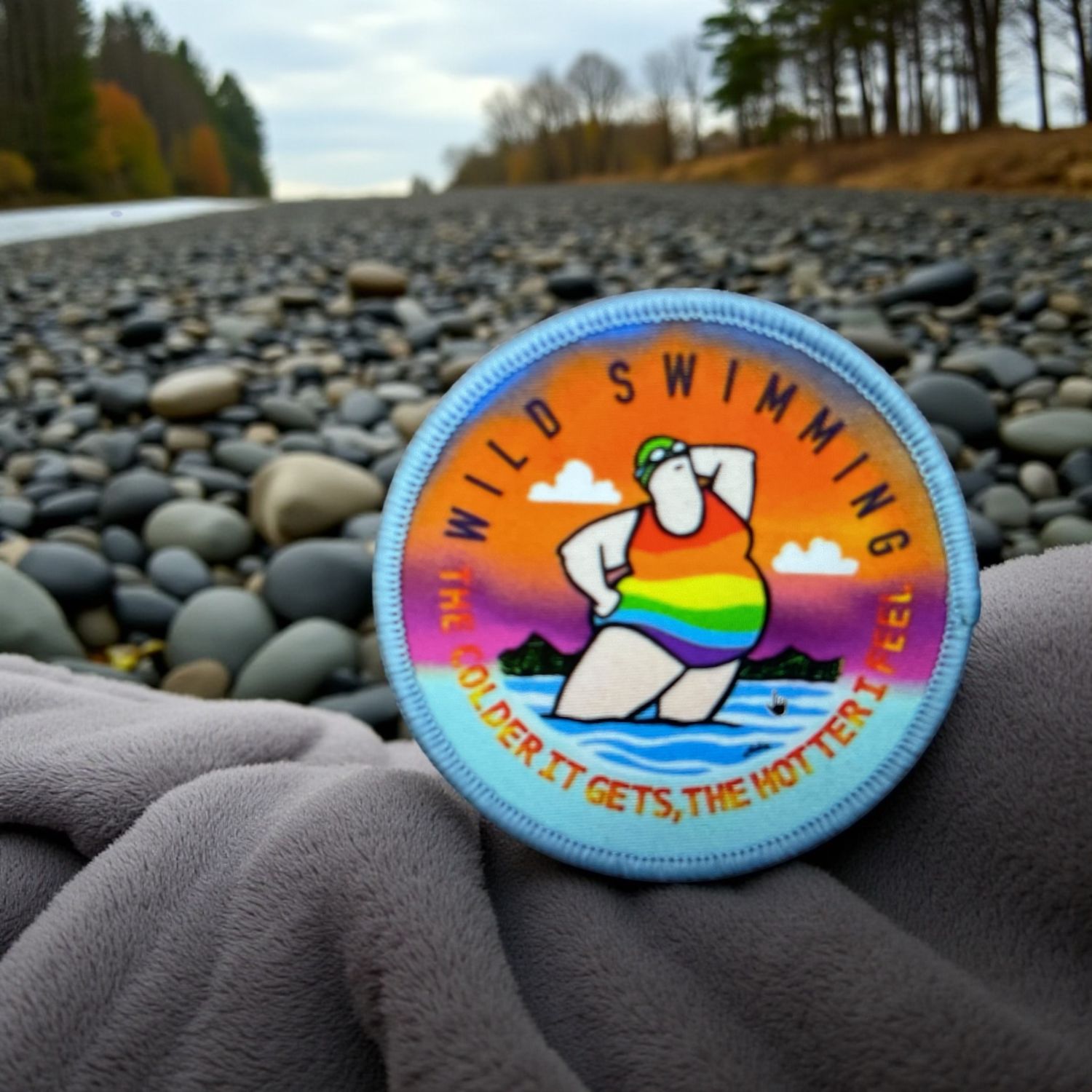 Swim Badge The Colder It gets