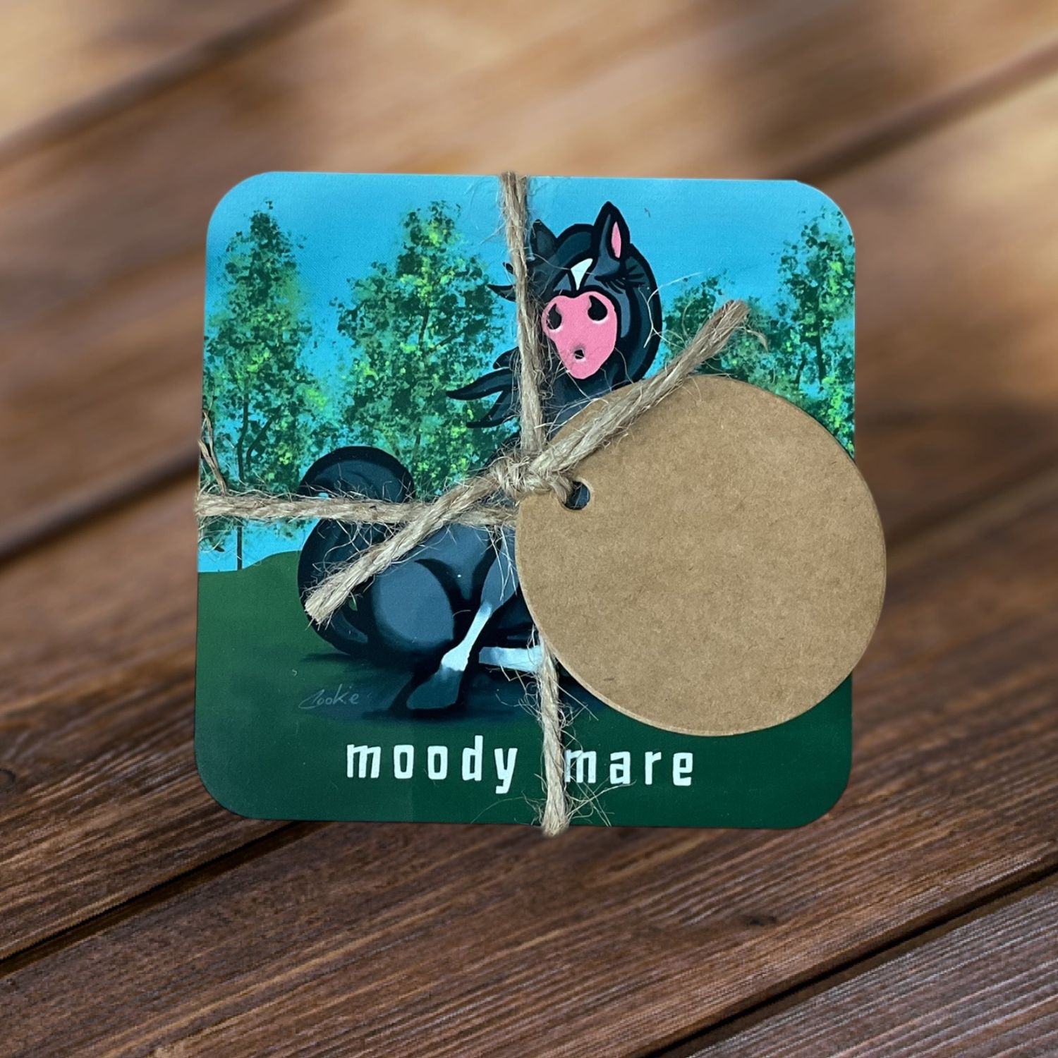 Moody Mare Coaster Gift Set | Mooody Mare