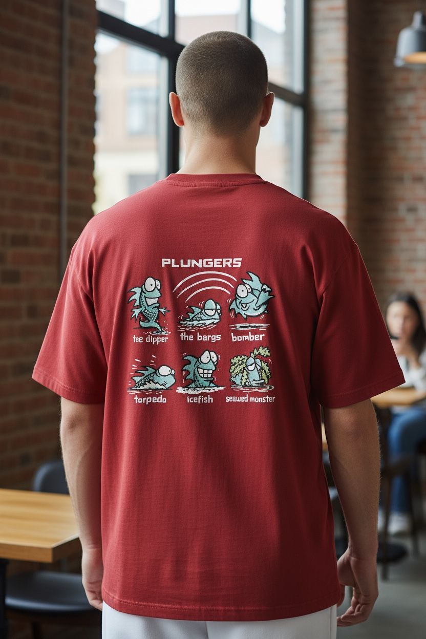 Flockers T-Shirt | Plunge
