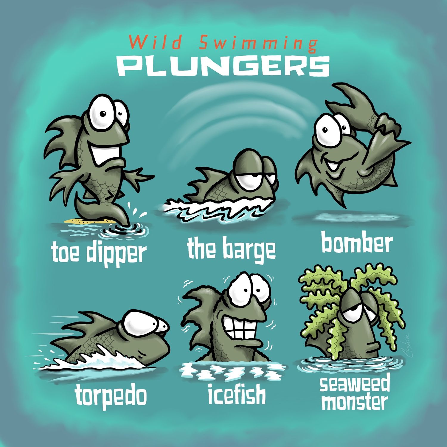 Cookie Classics Fridge Magnet | Wild Plungers