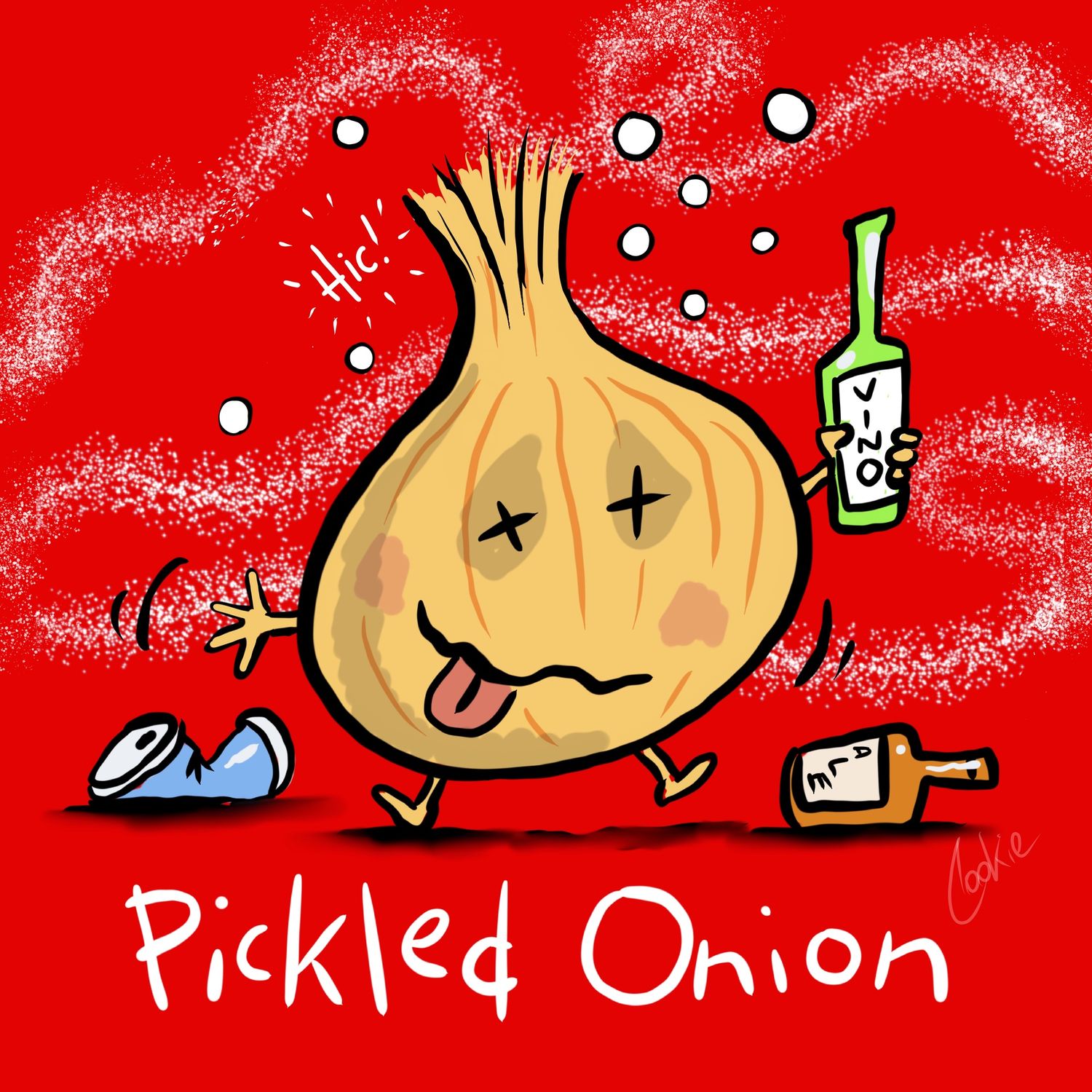 Flockers Christmas Card | Picked Onion