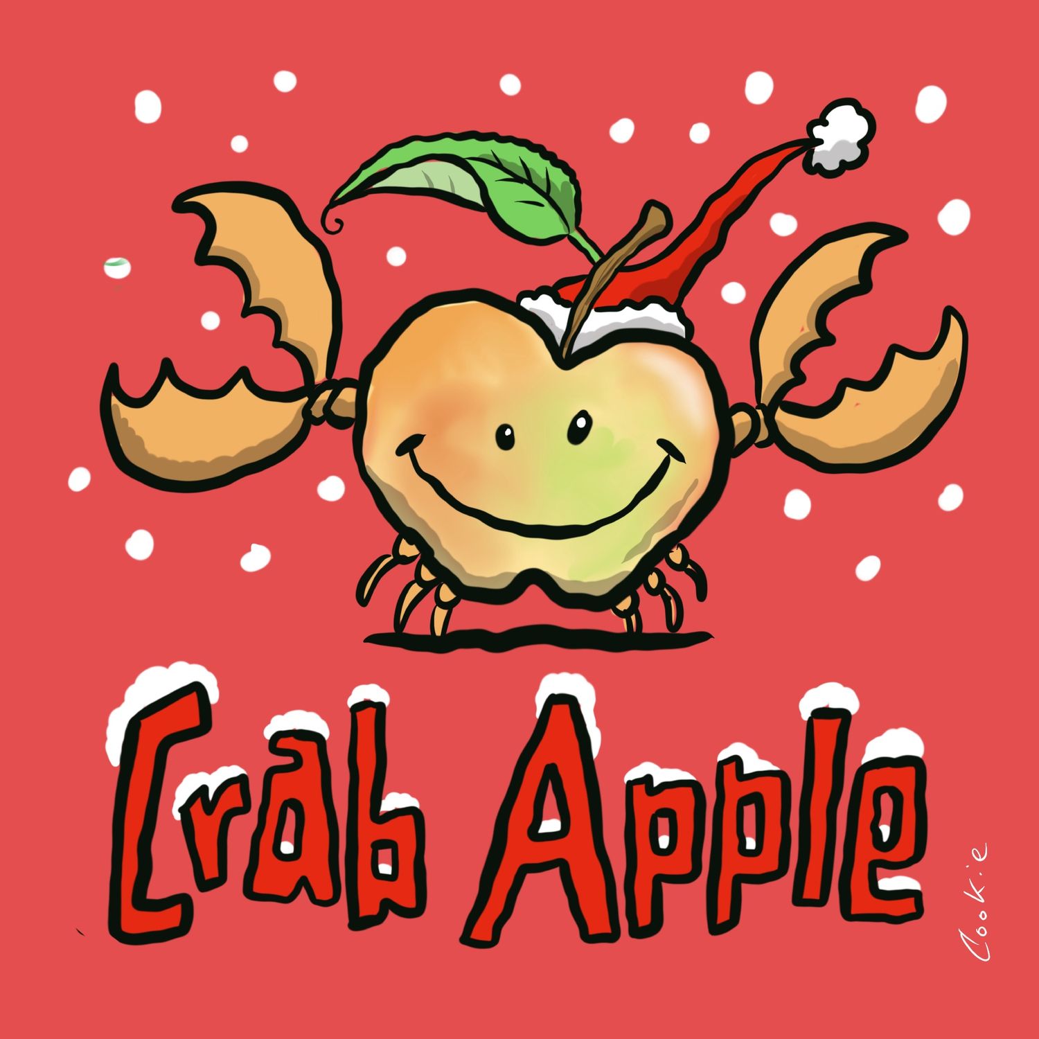 Flockers Fridge Magnet | Crab Apple